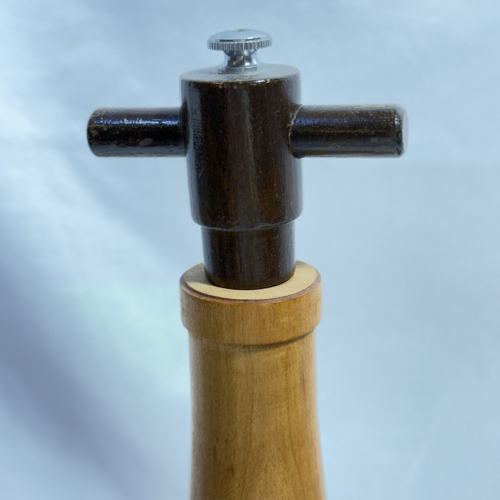 Vintage 1975 Brentwood Trading Post Pepper Mill Original Wood Box MCM‎ Vibe - Picture 5 of 9